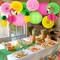13PCS Hawaiian Party Decorations, Luau Party Decorations, Flamingo and Pineapple Honeycomb Paper Flowers Fans and Ball Lanterns for Summer Tropical Beach Party Decorations Supplies Favors
